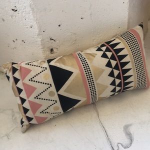 CB2 Printed Lumbar Pillow